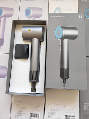 Фен Xiaomi Mijia Dryer H501 Grey потужний і дешевий фен може потягатися з Dyson, фото 1