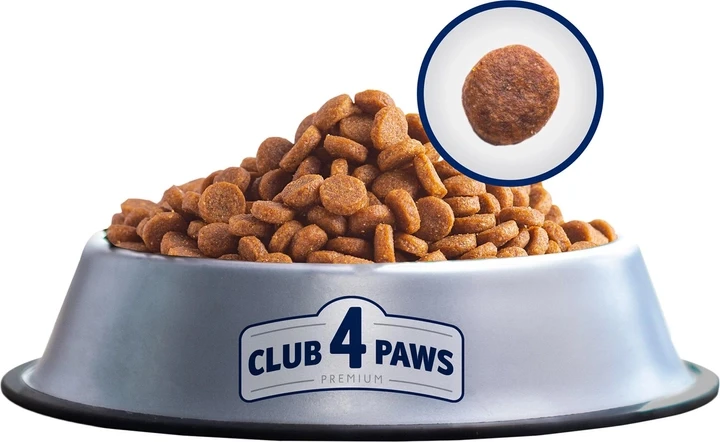 Клуб 4 лапи НА ВАГУ сухий корм для котів з телятиною для дорослих котів (ціна за 1кг)