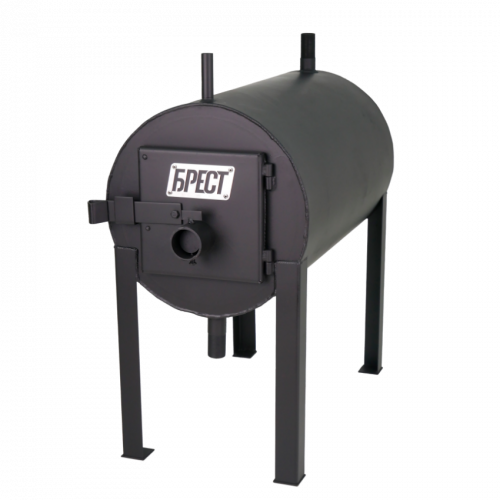 Буржуйка опалювальна Піч КВД 200 з водним контуром, фото 1