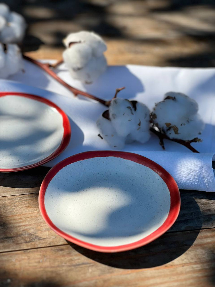 Тарілочка 13 см, «Капучино red», фото 1