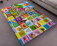 Дитячий килимок-пазл Звірятка (6 штук) 60х60х1.5 см