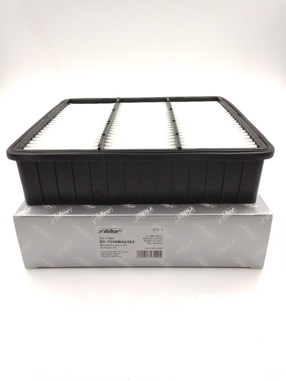 Фільтр повітряний RIDER RD.1340WA6362 MR188657 Лансер, Аутлендер