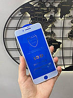 Защитное стекло для телефона Apple iPhone 7 Plus/8 Plus, Айфон 7 Плюс/ Айфон 8 Плюс (цвет белый)
