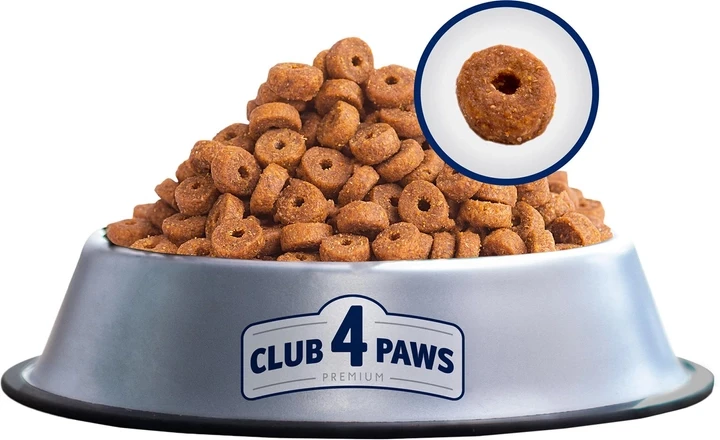 Клуб 4 лапи НА ВАГУ сухий корм з кроликом для дорослих кішок (ціна за 1кг), фото 1