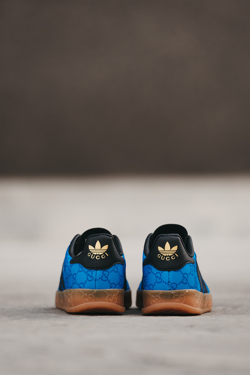 Adidas gazelle black blue deals