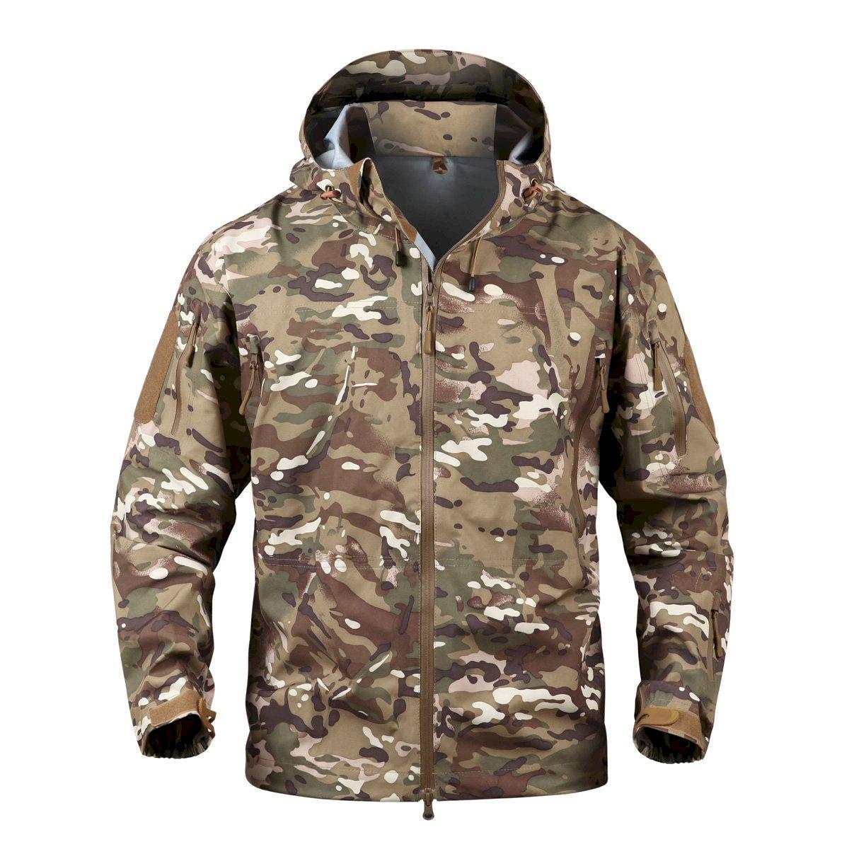 Куртка водонепроникна Texar COMODO HARDSHELL mc camo водо-повітряна