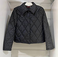 Демисезонная стеганная женская куртка Ткань: стеганная плащевка Лаке синтепон 150 Размер: S, M, L