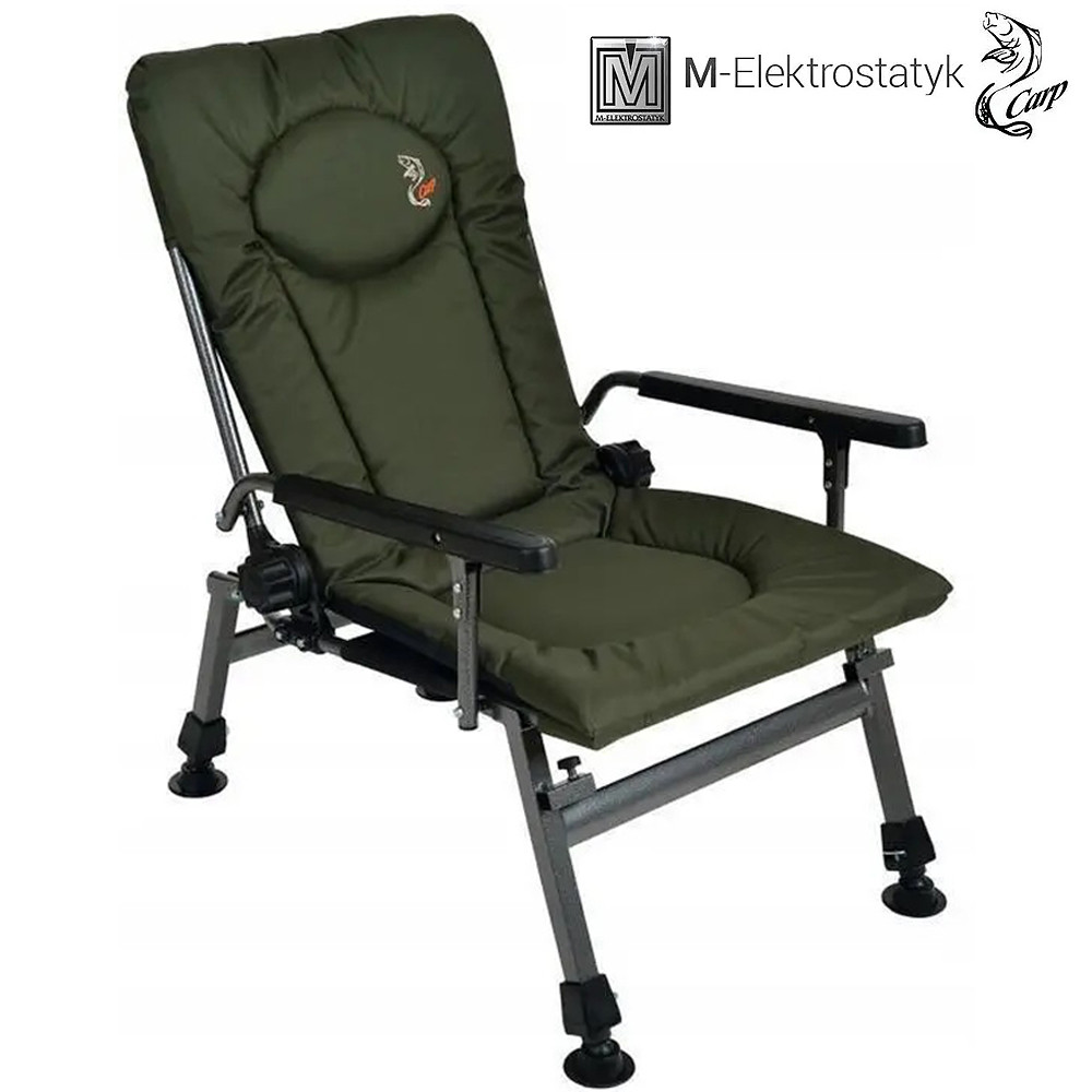 Кресло рыбацкое Elektrostatyk F5R до 110 кг | кресло карповое | рыболовные кресла - фото 1 - id-p1852665687