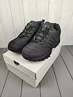 Кроссовки Меррелл термо Merrell Vibram Thermo Black Green