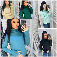 Кофта жіноча з вирізом на рукаві, колір в наявності темно-зелений, розміри 42-50