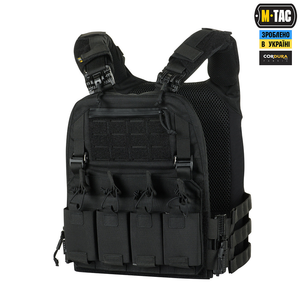 M-TAC ПЛИТОНОСКА CUIRASS FAST QRS XL BLACK, фото 1