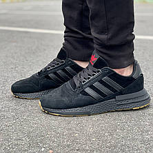Чоловічі кросівки Adidas ZX 500 Black Red ALL13006, фото 3