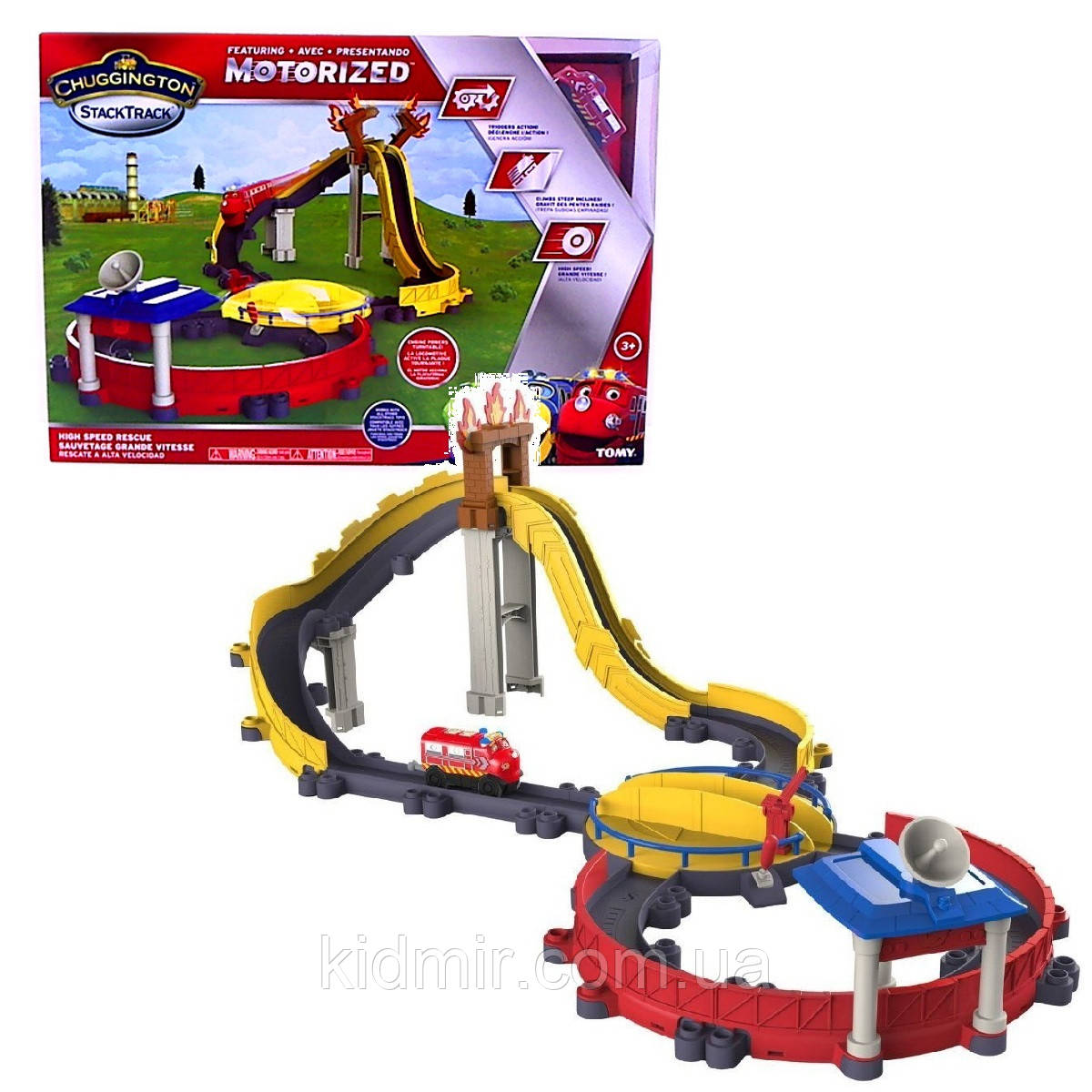 Chuggington LC54256 Залізниця Чаггінгтон Вогнений шлях з Вілсоном на батарейках