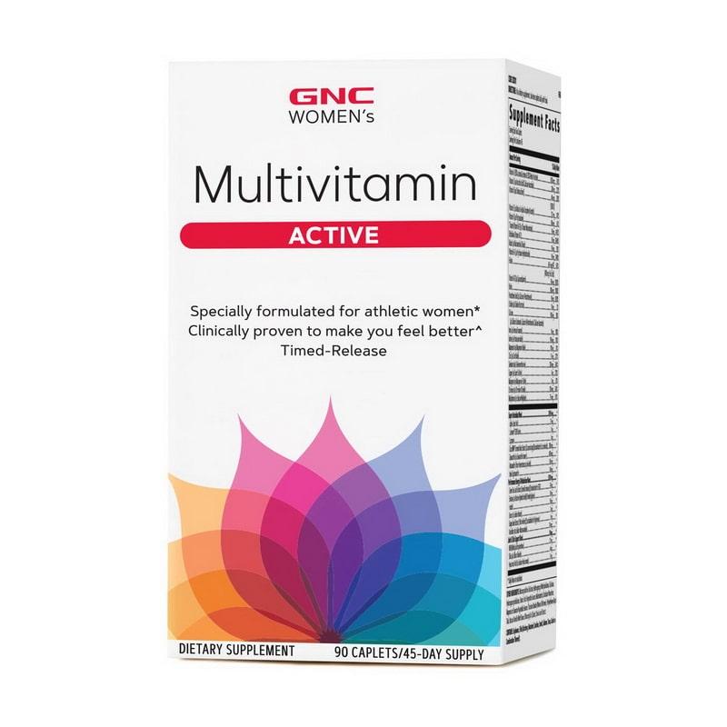 Купить Витамины и минералы для женщин GNC Women's Multivitamin Active 90 caplets, цена 959