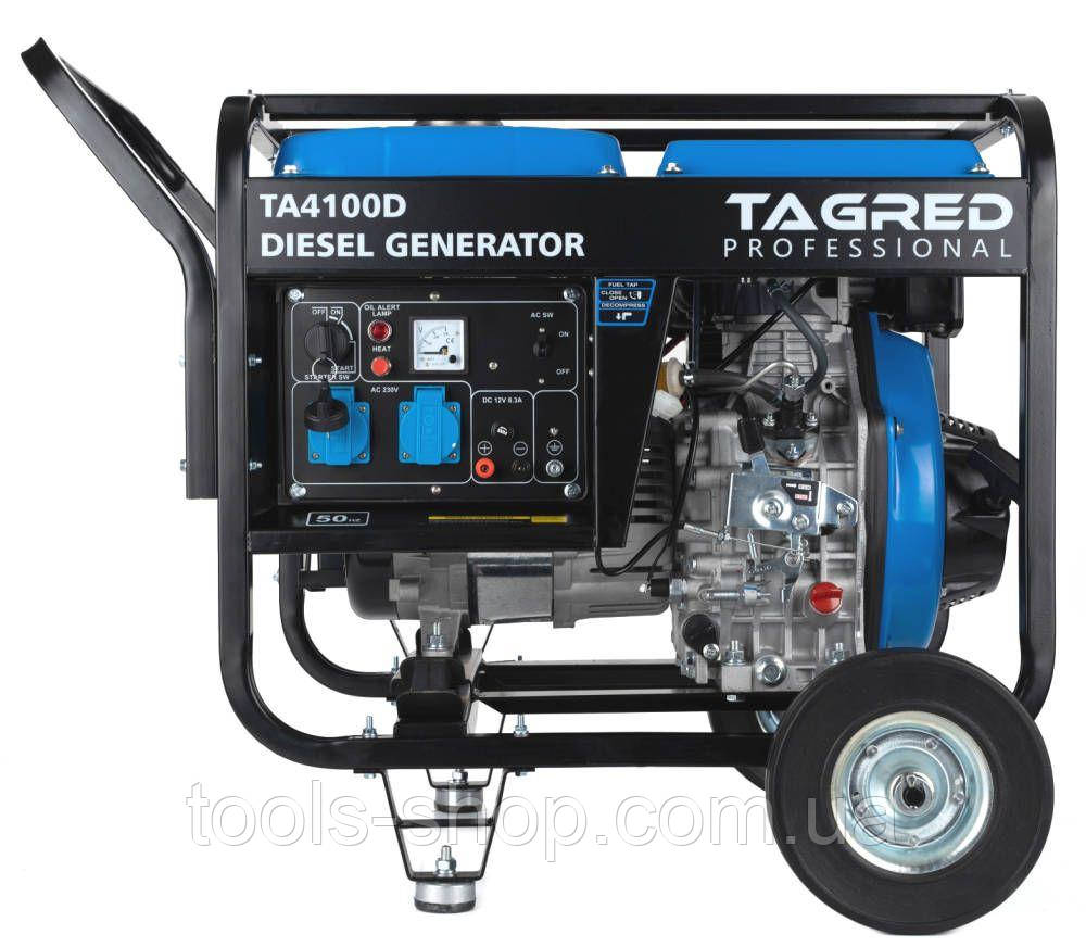 Дизельний електричний генератор TAGRED TA4100D 4.1 кВт