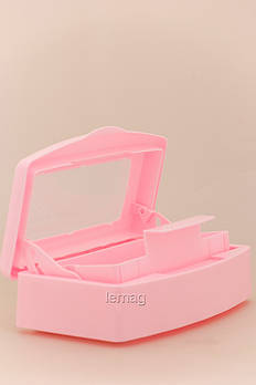 Sterilizer Контейнер для стерилізації інструментів 500 мл - Рожевий