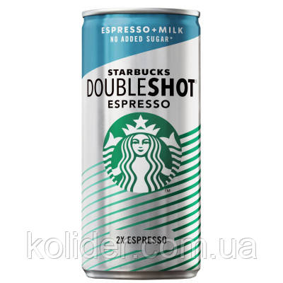 Купить Холодный кофе Starbucks Doubleshot Espresso No Added Sugar 200 ...