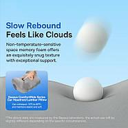 Подушка для спини Baseus ComfortRide Series Car Lumbar (сірий), фото 6