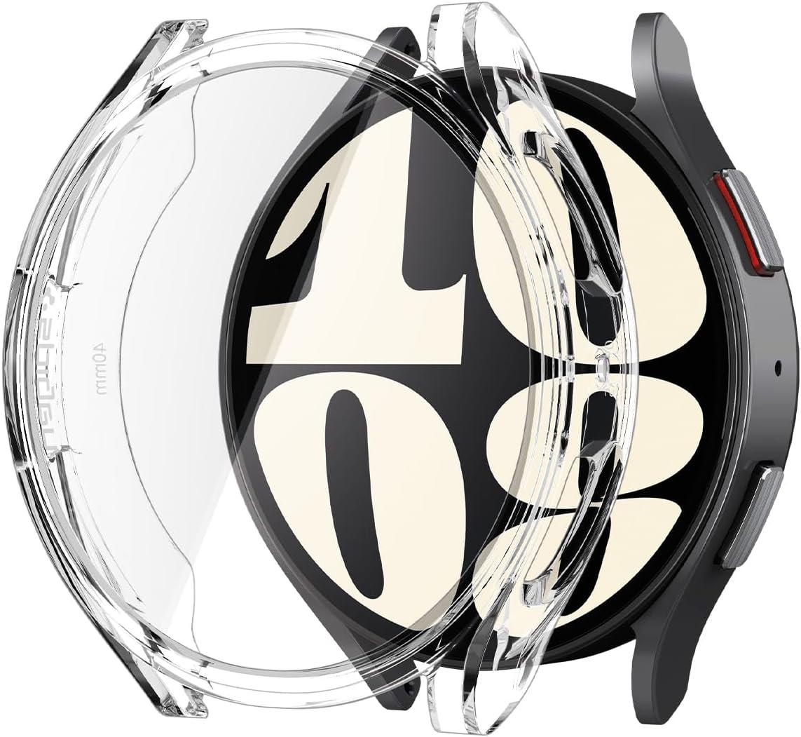 Чохол Spigen для Galaxy Watch 6 (40mm) - Ultra Hybrid, Crystal Clear (ACS06502)