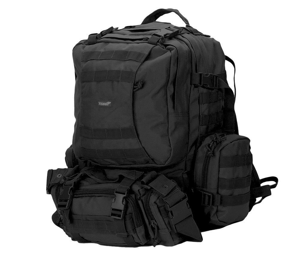 Рюкзак тактичний Texar Camper 60 л Black 38-CAM-BP-BL