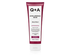 Очищуючий гель для тіла з гіалуроновою кислотою Q+A Hyaluronic Acid Body Wash 250 мл