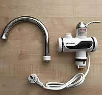 Электрический кран водонагреватель делимано кран с подогревом на кухню цифровой водонагреватель