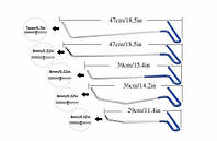 Лот крючки , клюшки для рихтовки вмятин без покраски PDR
