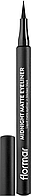 Подводка-фломастер для глаз Flormar Midnight Matte Eyeliner 01 Black, 1 мл