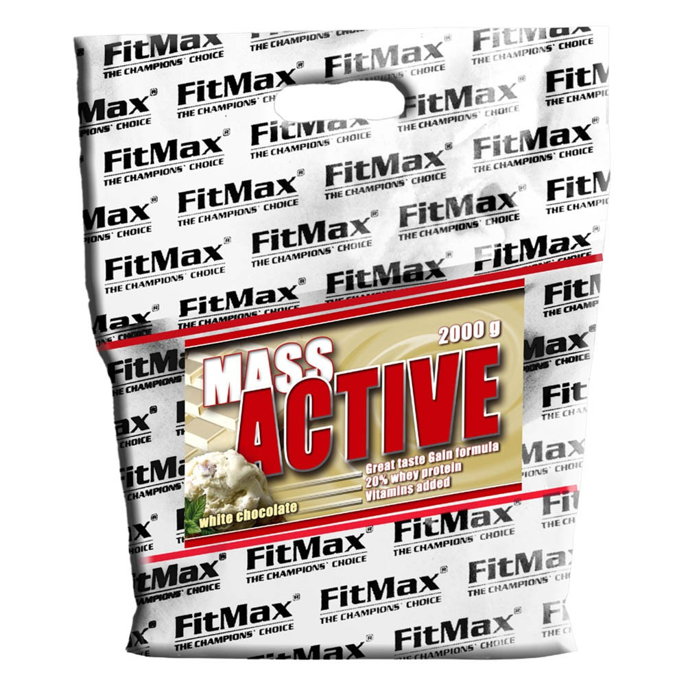 Гейнер FitMax Mass Active 2000 g (White chocolate)