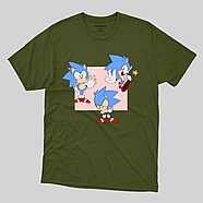 Футболка дитяча  з прикольним принтом  « Funny Sonic», фото 4