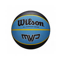 Мяч баскетбольный Wilson MVP 295 (black/blue, роз.7)