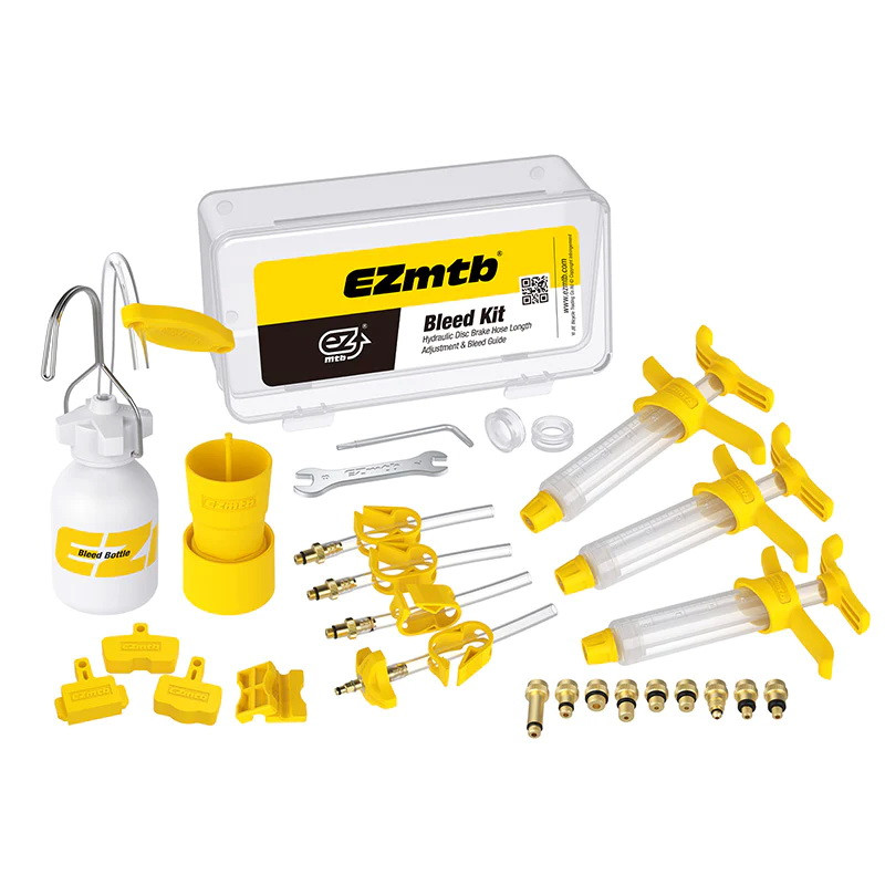 Набір для прокачування гідравлічних гальм EZmtb 2021 Bleed Kit BK1005 для Sram/Shimano