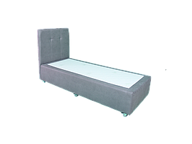 Ліжко BNB  'Ліда'. На колесиках, з узголів'ям, для готелю, мотелю, хостелу.