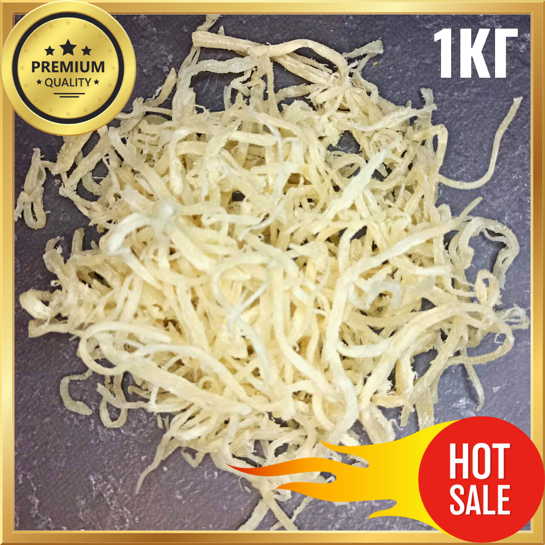 АКЦИЯ! Стружка кальмара солоно-сушена Преміум вага, фото 1
