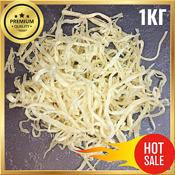 Стружка кальмара Преміум солоно-сушена
