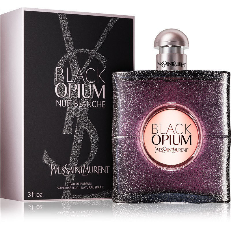 Жіночі парфуми Yves Saint Laurent Black Opium Nuit Blanche 50ml оригінал, східний аромат