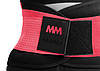 Пояс компресійний MadMax MFA-277 Slimming belt Black/rubine red M, фото 3