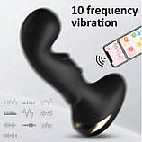 Масажер простати Fad 10 режимів з керуванням від смартфона, фото 3