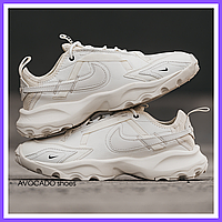 Кроссовки женские Nike TC 7900 beige / Найк тц 7900 бежевые