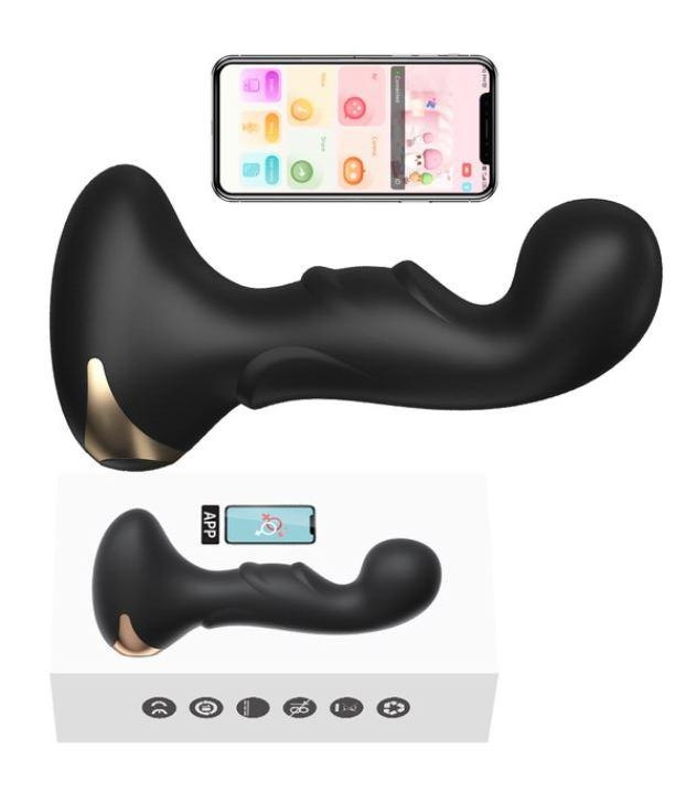 Масажер простати Fad 10 режимів з керуванням від смартфона, фото 1