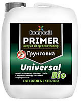 Грунтовка акриловая Universal-BIO (Цвет: Прозрачный) 1л.