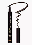 Підводка — Фломастер для брів Flormar Eyebrow Liner, Deep Dark brown, 1 мл, фото 5