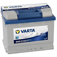 Аккумулятор 60Ач 540А 12В VARTA D43 Blue Dynamic (L+) Varta 560127054 6СТ-60