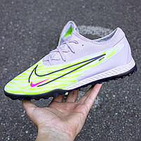 Сороконожки Nike React Phantom GX/сороконожки найк фантом/ футбольная обувь