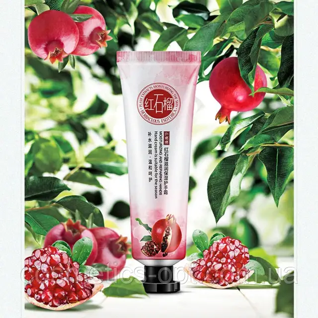 Крем для рук Senana Plant Extracts Moiturising the Skin (Гранат), 30 г