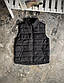 Жилет чоловічий утеплений без капюшона чорний., фото 5