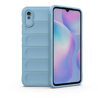 Чехол Magic Shield для Xiaomi Redmi 9A Light Blue