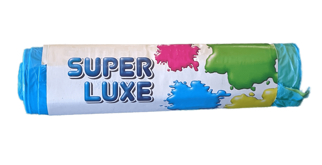 Пакет для сміття 35л 15шт з затяжкою Super Luxe