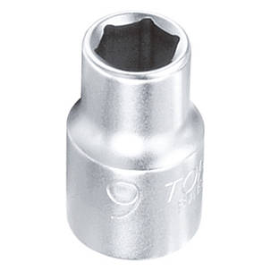 Набір торцевих головок 1/2" 8-32мм 23шт (6-гранні) на планці TOPTUL GAAQ1604U, фото 3