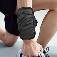 Мужская сумка для бега для телефона RUNNER-FREE на руку спортивная из водоотталкивающей ткани